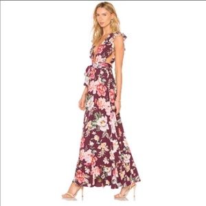 Majorelle sweet pea maxi dress